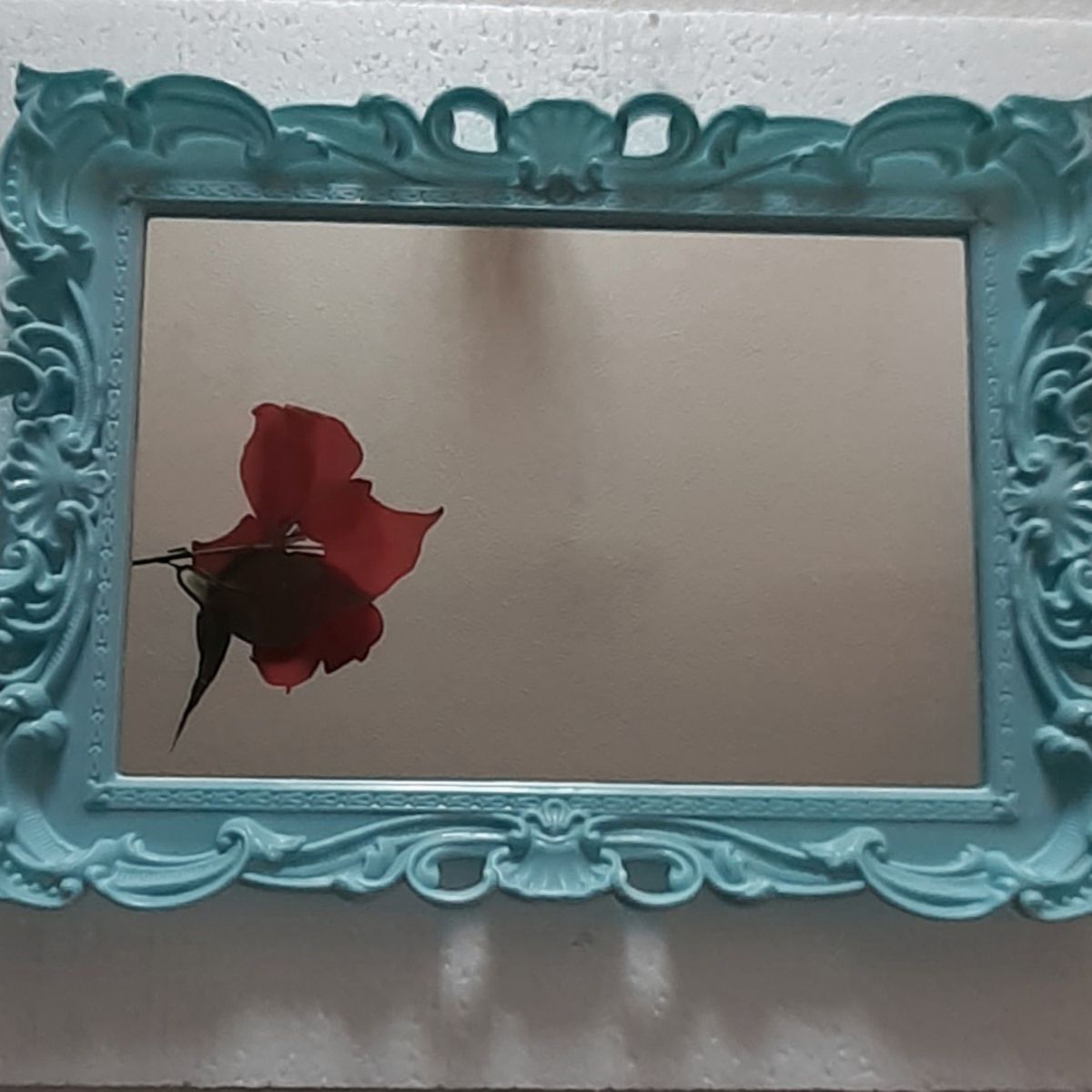 GENERICO - Pack 2 Bandeja Espejo Rectangular Deco Candy Bar - Menta