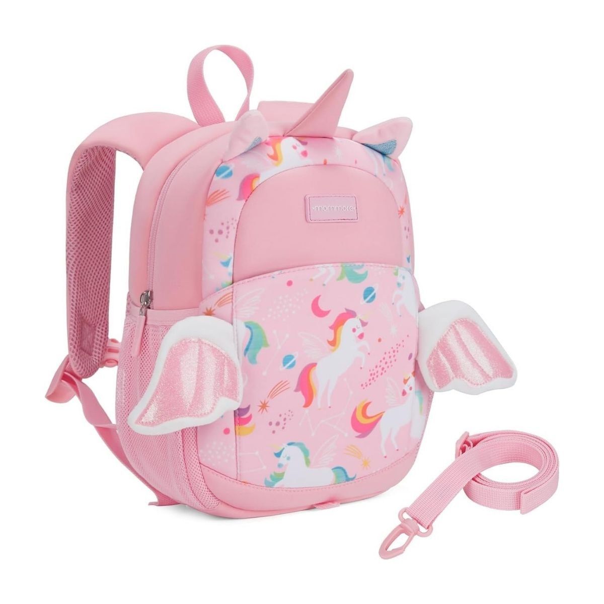 MOMMORE - Mommore Mochila para Niñas Unicornio 6L - Rosado