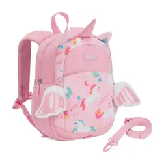 MOMMORE - Mochila para Niñas Unicornio 6L - Rosado