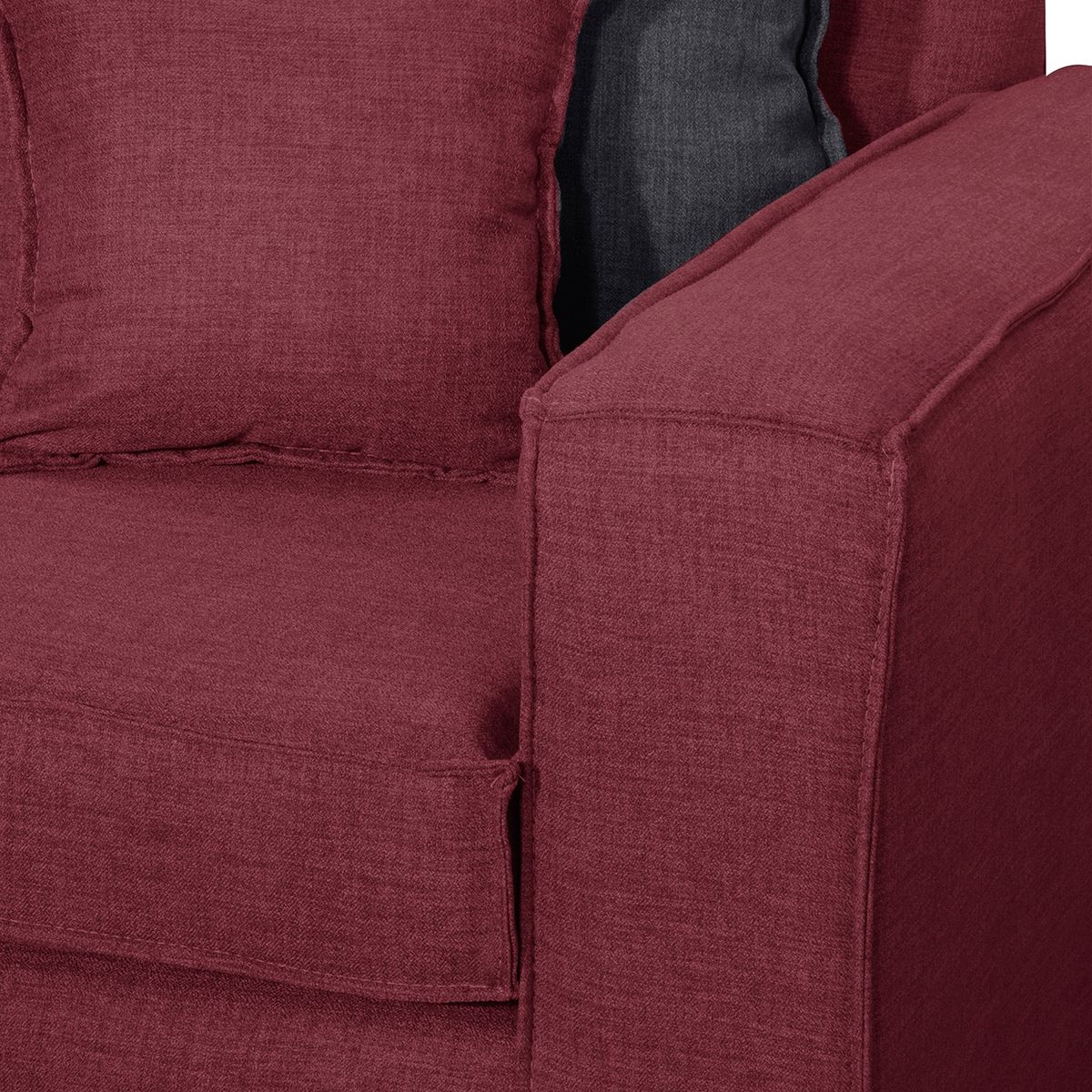 BLACK FACTORY - Sofa 3 Cuerpos Berta Burdeo