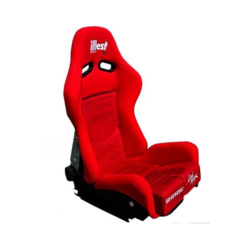 GENERICO - Butaca Bride Illest Reclinable Tela Rojo Talla XL