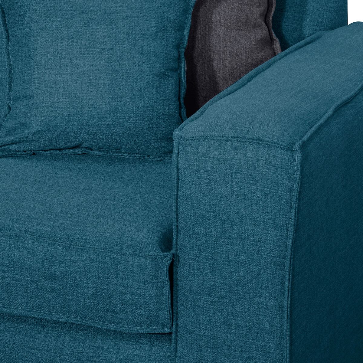 BLACK FACTORY - Sofa 3 Cuerpos Berta Esmeralda