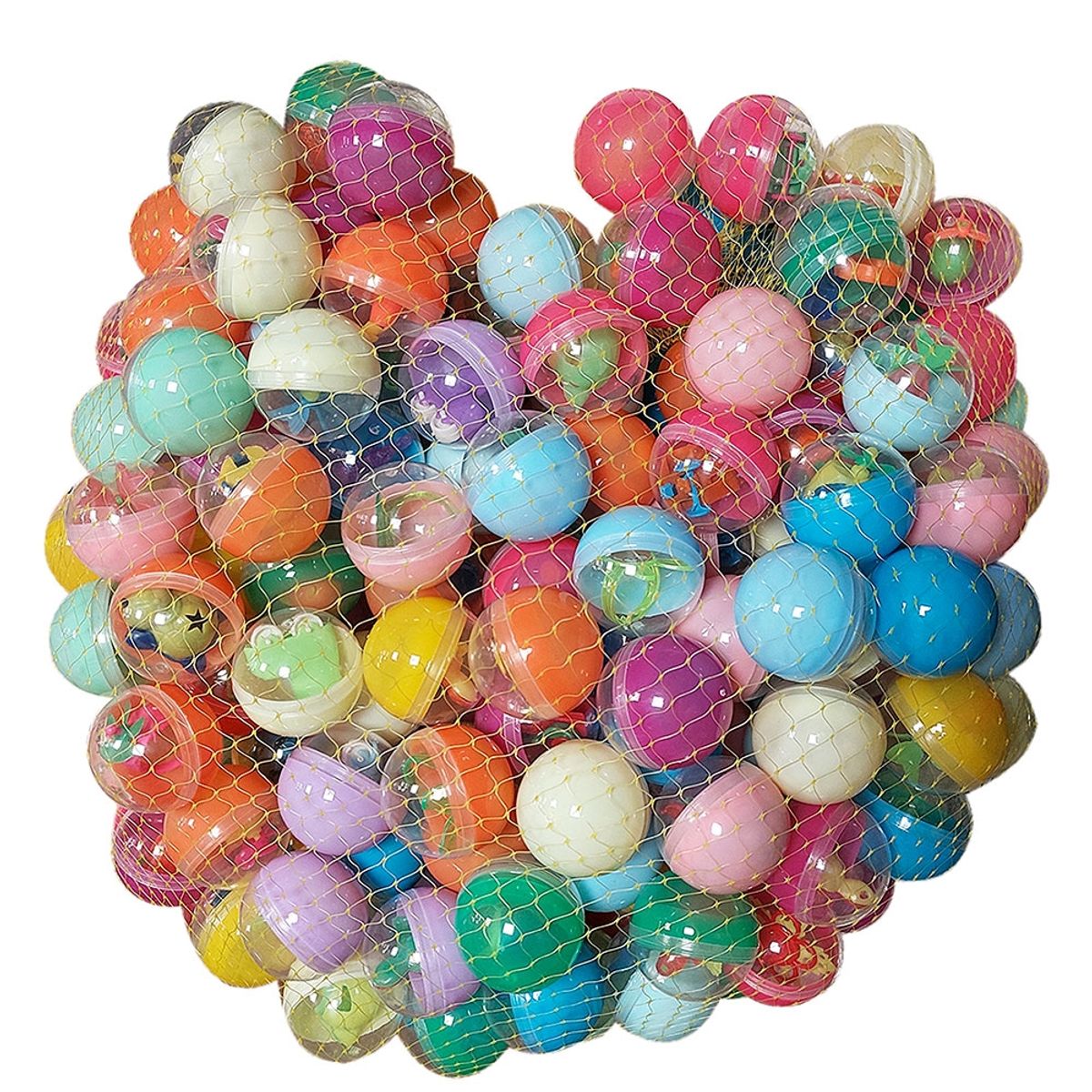 GENERICO - Cápsulas con sorpresas surtidas 32mm cumpleaños 250 unidades