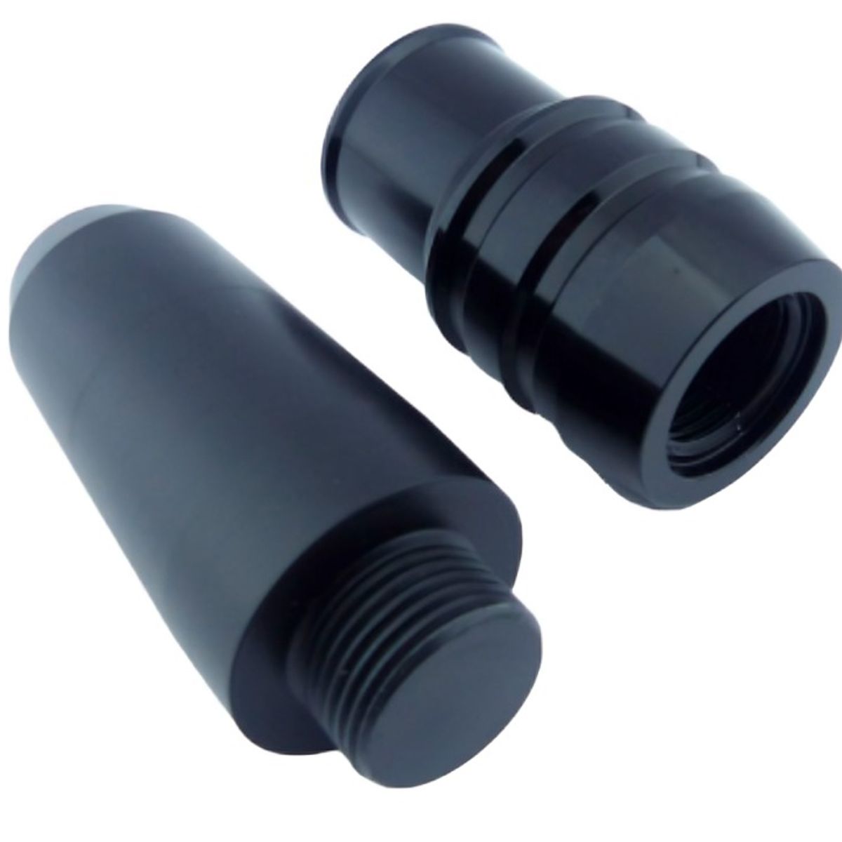 OEM - TOPE ANTI-CAIDA PARA MOTO CALIDAD CNC SET X 1 PCS  NEGRO