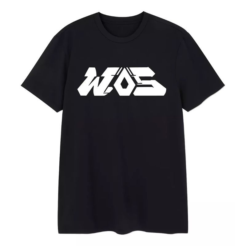 ROLY - Polera Negra Wos Rapero