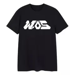 ROLY - Polera Negra Wos Rapero