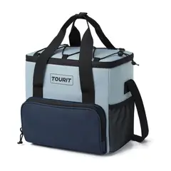 TOURIT - Cooler Bag refrigerador aislado portátil 14L -Celeste