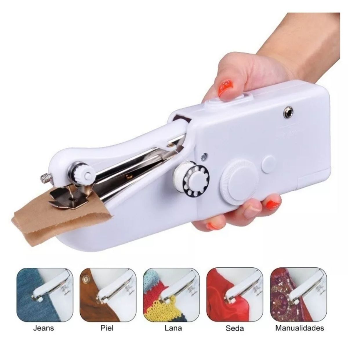 GENERICO - maquina de coser manual pequeña handy stitch