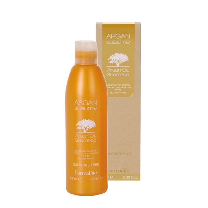 FARMAVITA - Shampoo Farmavita  Argan Sublime 250ml  Hidrata Fortalece