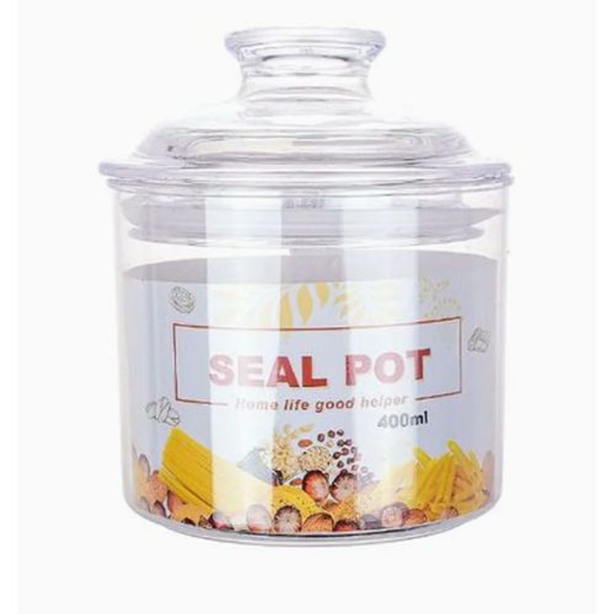 GENERICO - Contenedor De Alimentos Pequeño Transparente