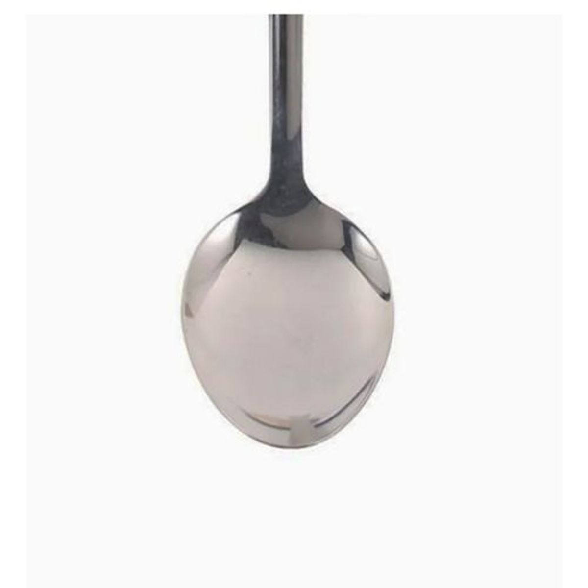 GENERICO - Cuchara Lisa Color Plateado Acero Inoxidable