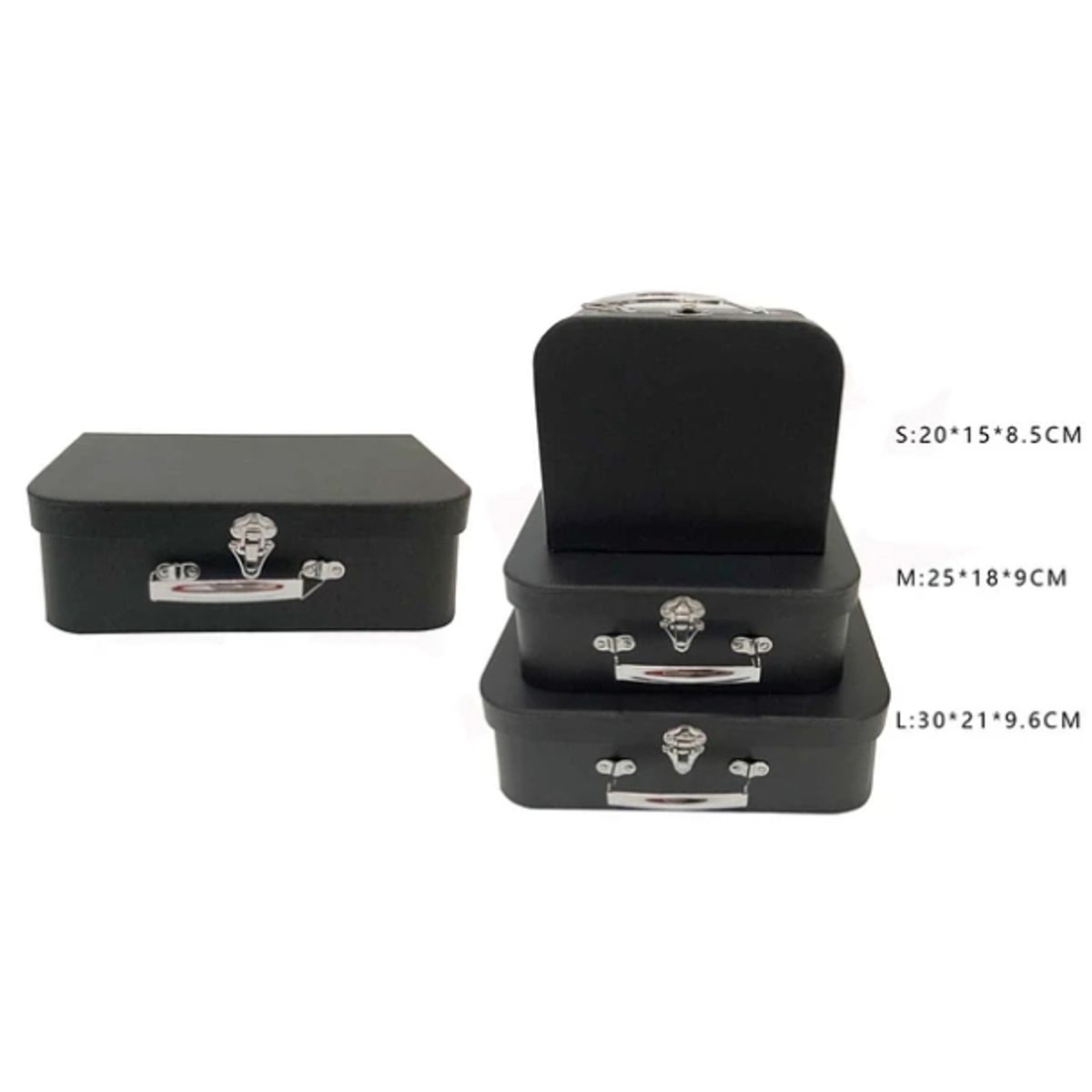 GENERICO - Caja De Regalo Candy Bar Negro