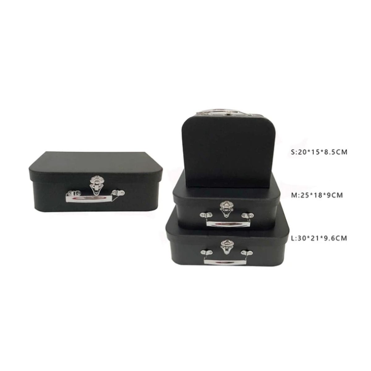 GENERICO - Caja De Regalo Candy Bar Negro