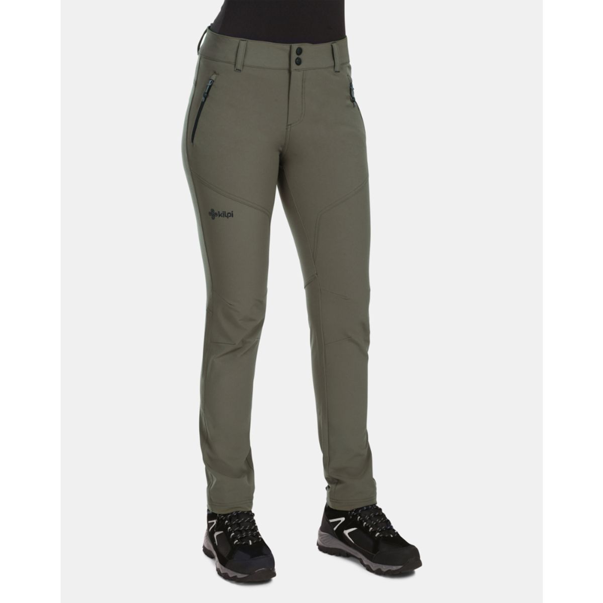 KILPI - Pantalon Trekking Mujer Lago-W Verde Kilpi