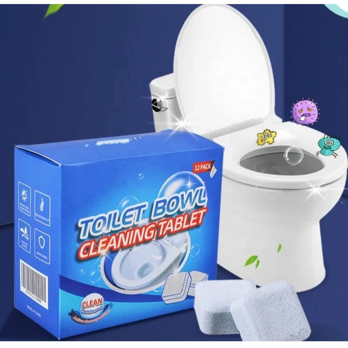 GENERICO - Capsulas efervesentes Limpia inodoro