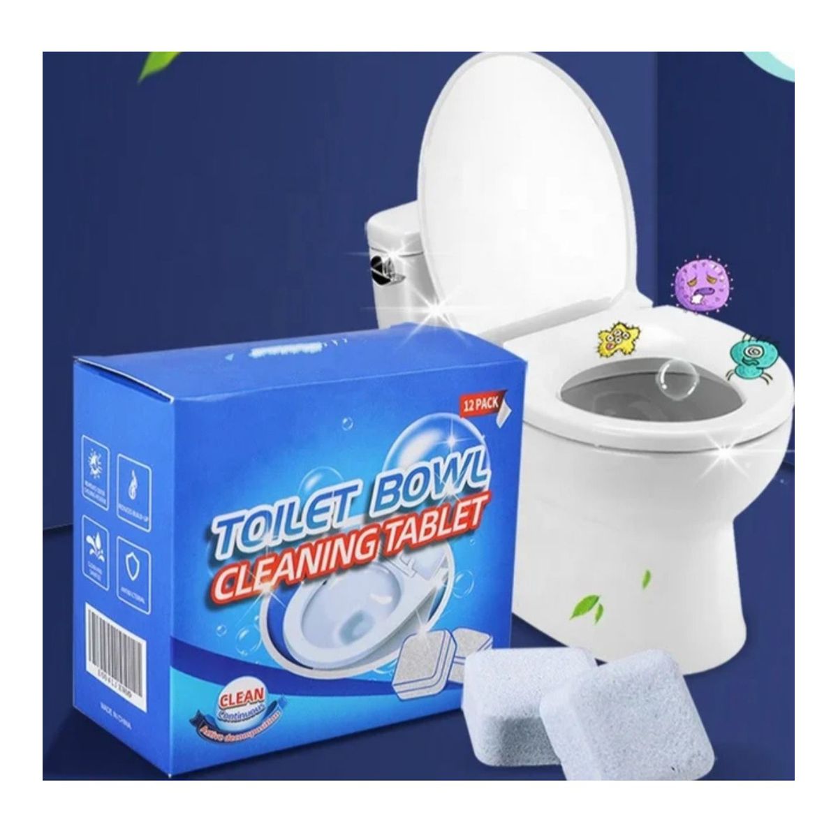 GENERICO - Capsulas efervesentes Limpia inodoro