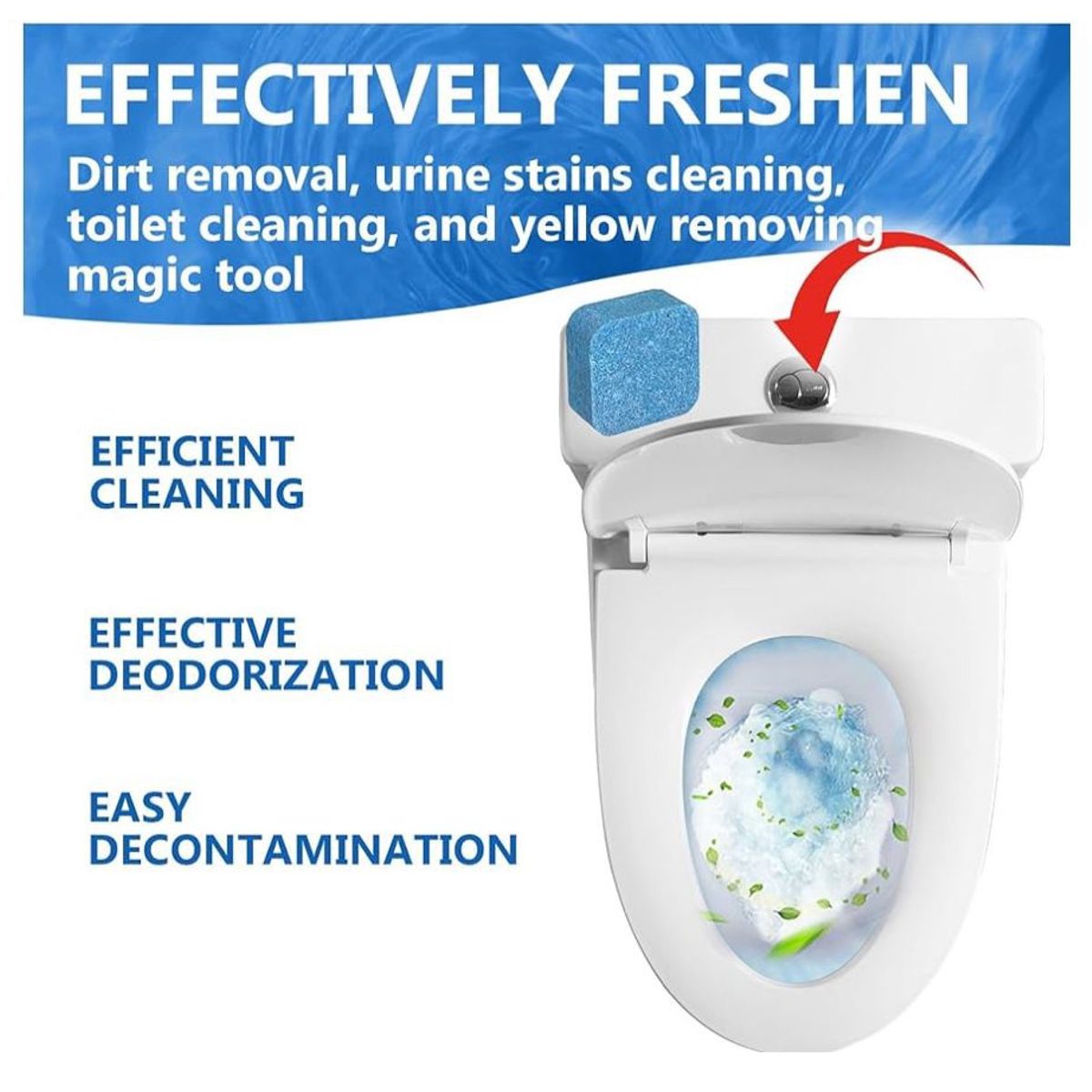 GENERICO - Capsulas efervesentes Limpia inodoro