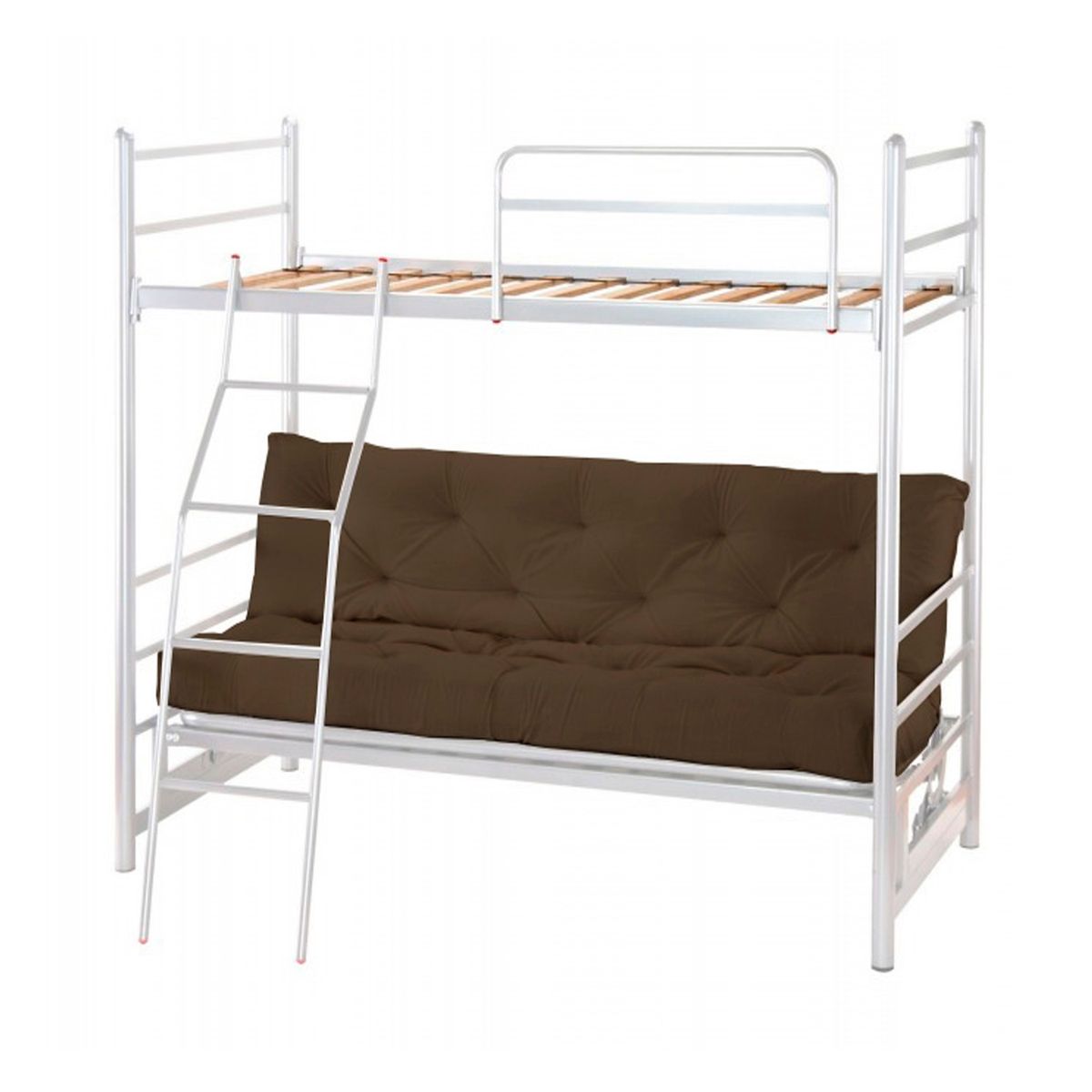 FUTONES Y MUEBLES - Camarote Futón Plata 1 Y 1 ½ Plaza