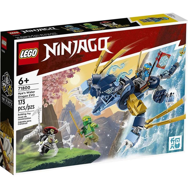 LEGO - Lego Ninjago Dragón De Agua Evo De Nya 71800 173 Piezas
