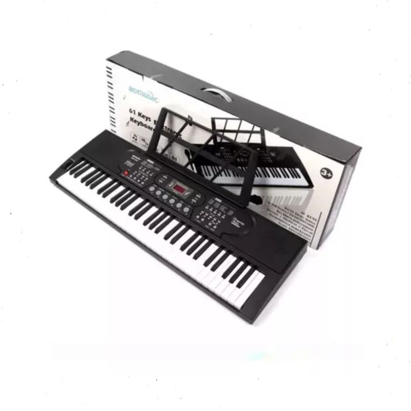 GENERICO - Teclado Órgano Musical 61 Teclas 16 Tonos 10 Ritmos Bd669