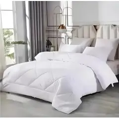 ANGELES DEL HOGAR - Plumon Nórdico De Seda plaza y media Blanco