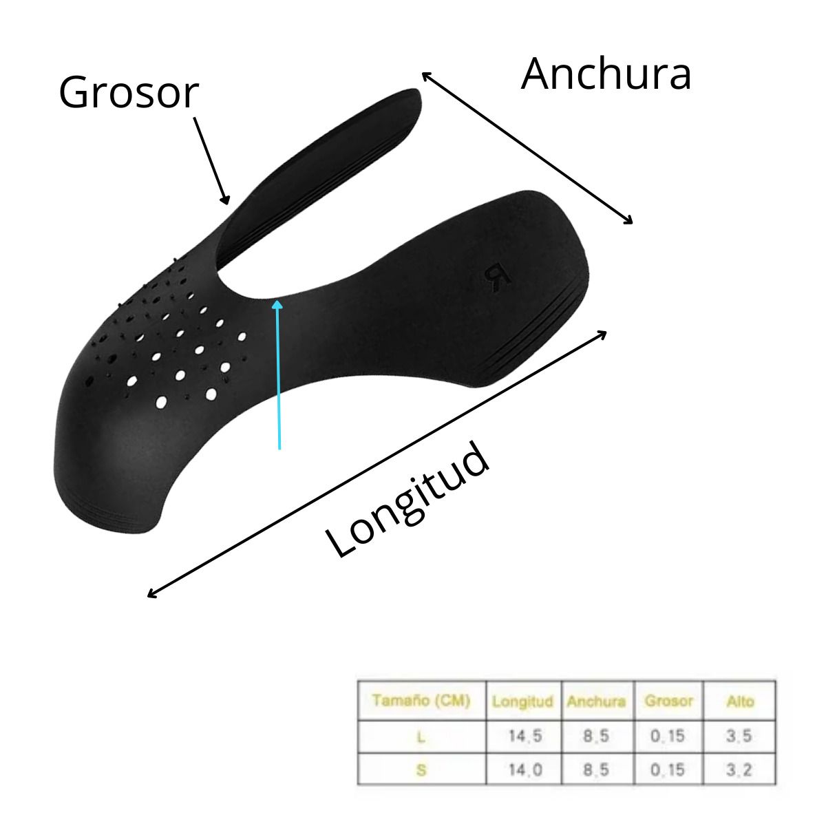 KUANGYE - 12 Sneaker Shields Antiarruga Protectores De Tenis Y Zapatos