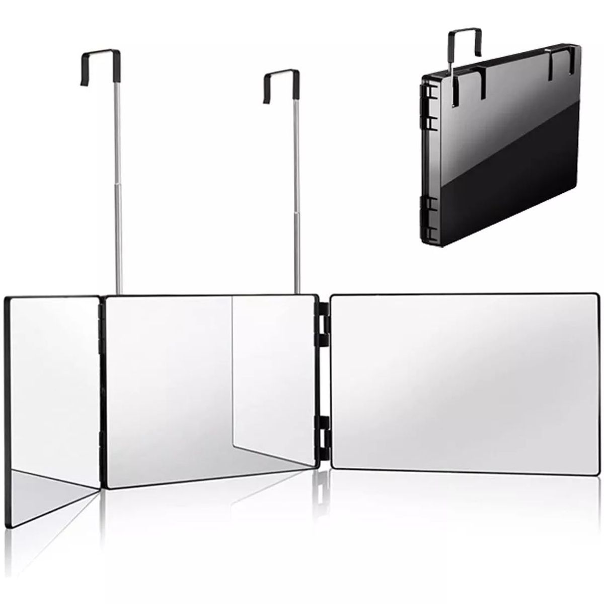 KUANGYE - Espejo Triple Para Auto Corte