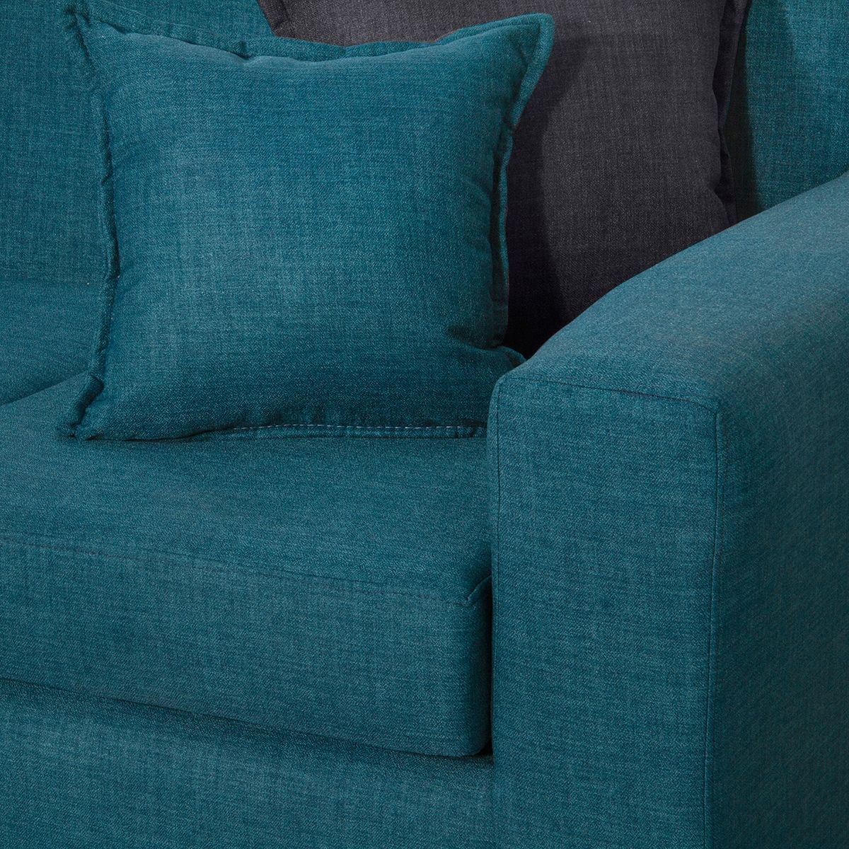 BLACK FACTORY - Sofa 3 Cuerpos Don Juan Esmeralda