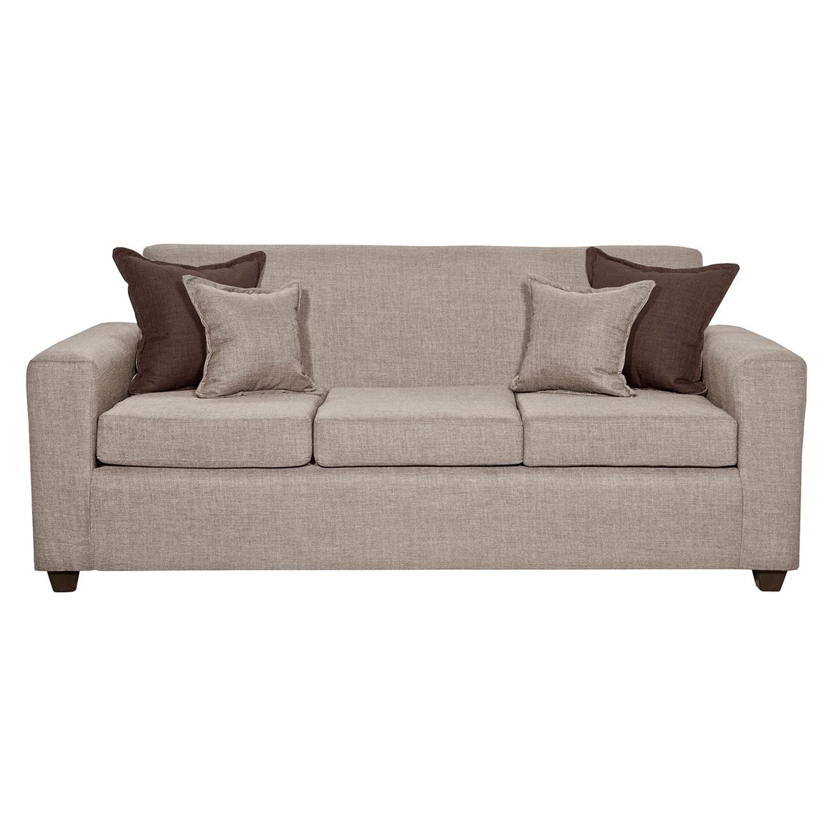 BLACK FACTORY - Sofa 3 Cuerpos Don Juan Beige