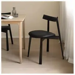 HOMER DESIGN - Silla De Comedor Pack 2 Uni Madera Nactural Design Italiana
