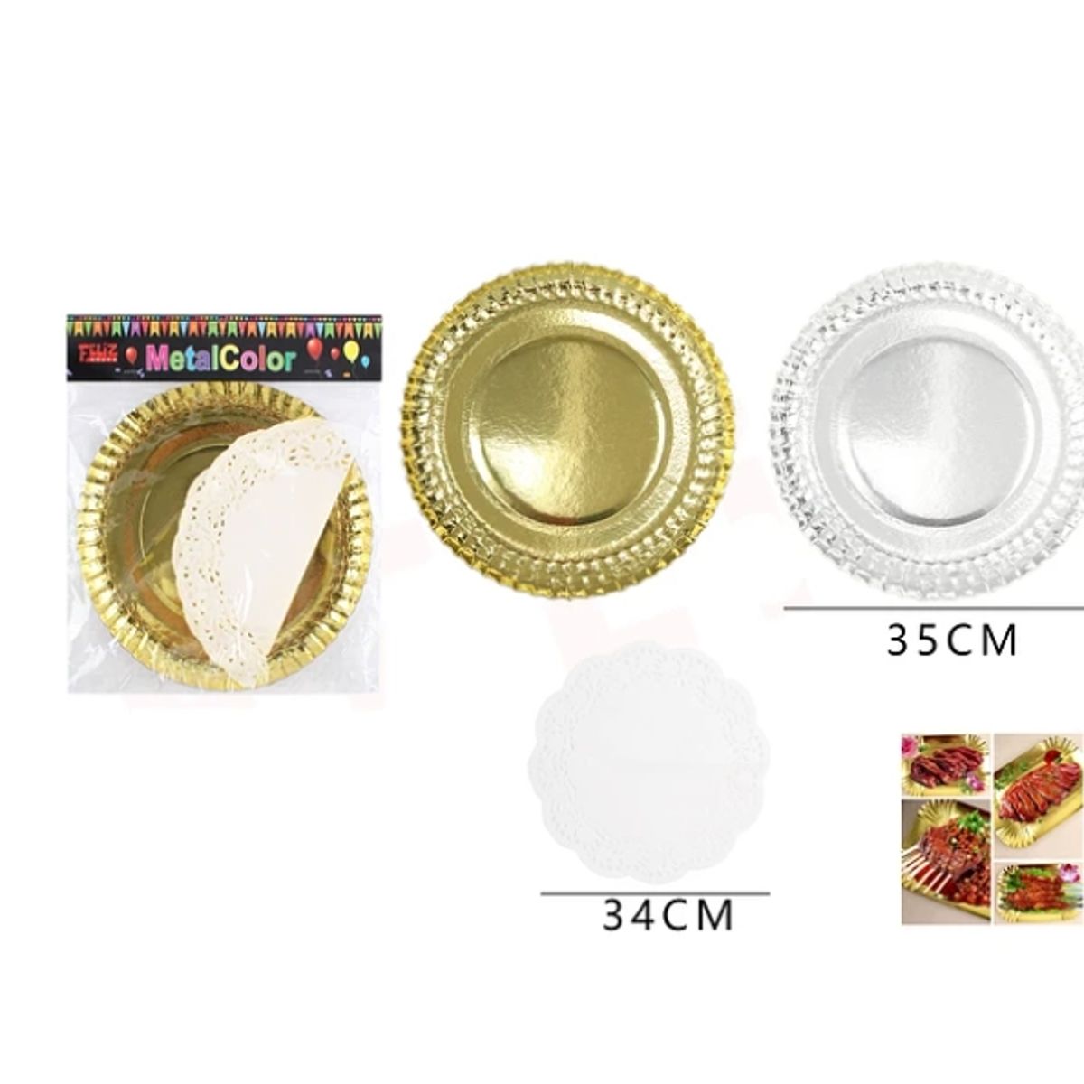GENERICO - Base Para Torta Redondo 35Cm