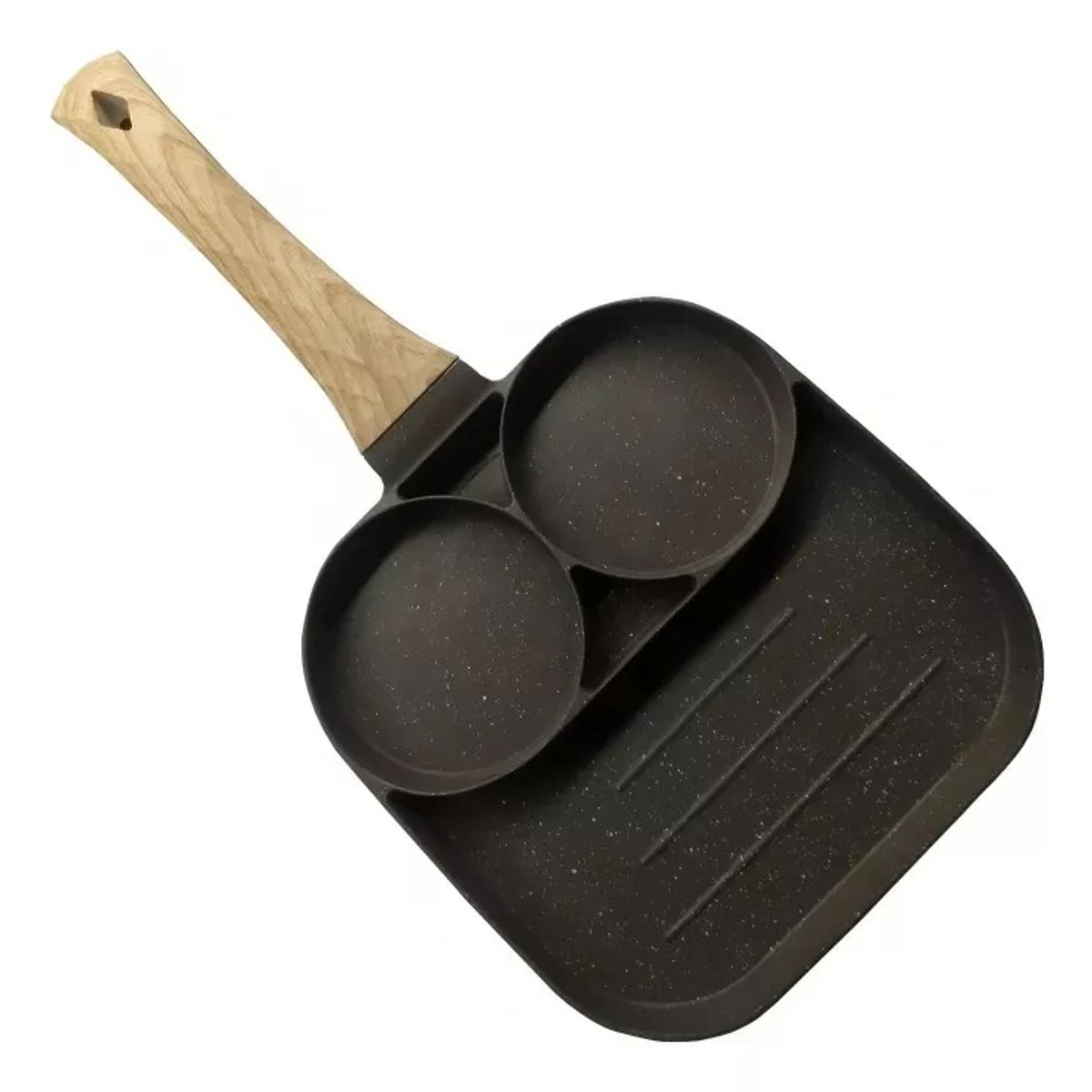 GENERICO - Sartén Antiadherente Especial Para Tortilla De Desayuno
