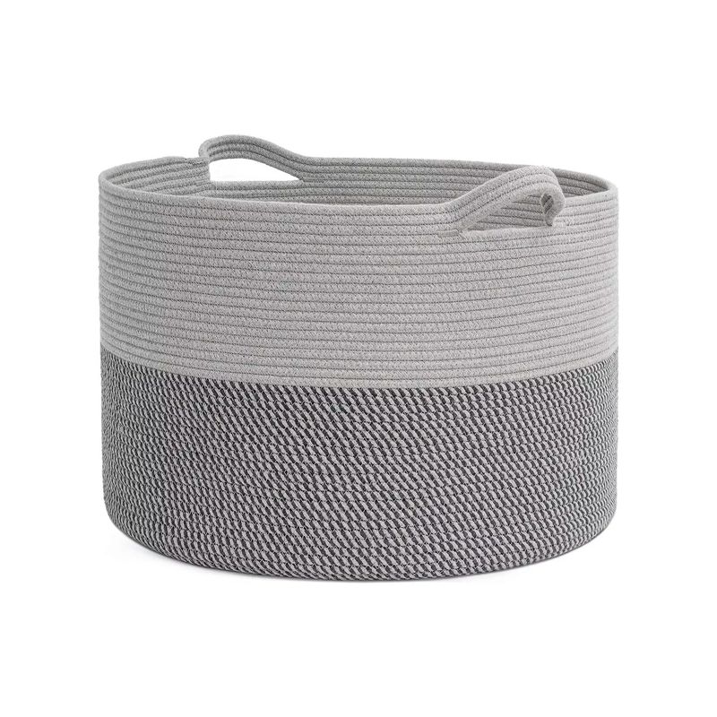 GENERICO - Cesta Canasto Para Ropa Juguetes Mantas Decoración Con Asa