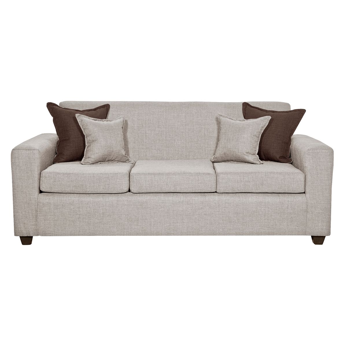 BLACK FACTORY - Sofa 3 Cuerpos Don Juan Crudo