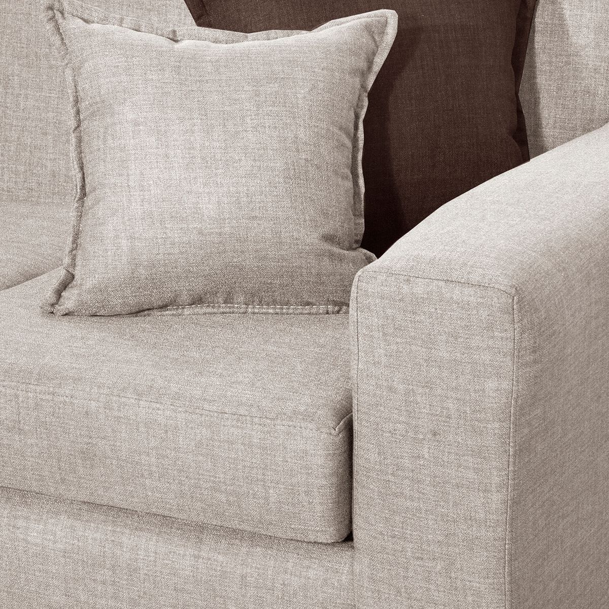 BLACK FACTORY - Sofa 3 Cuerpos Don Juan Crudo