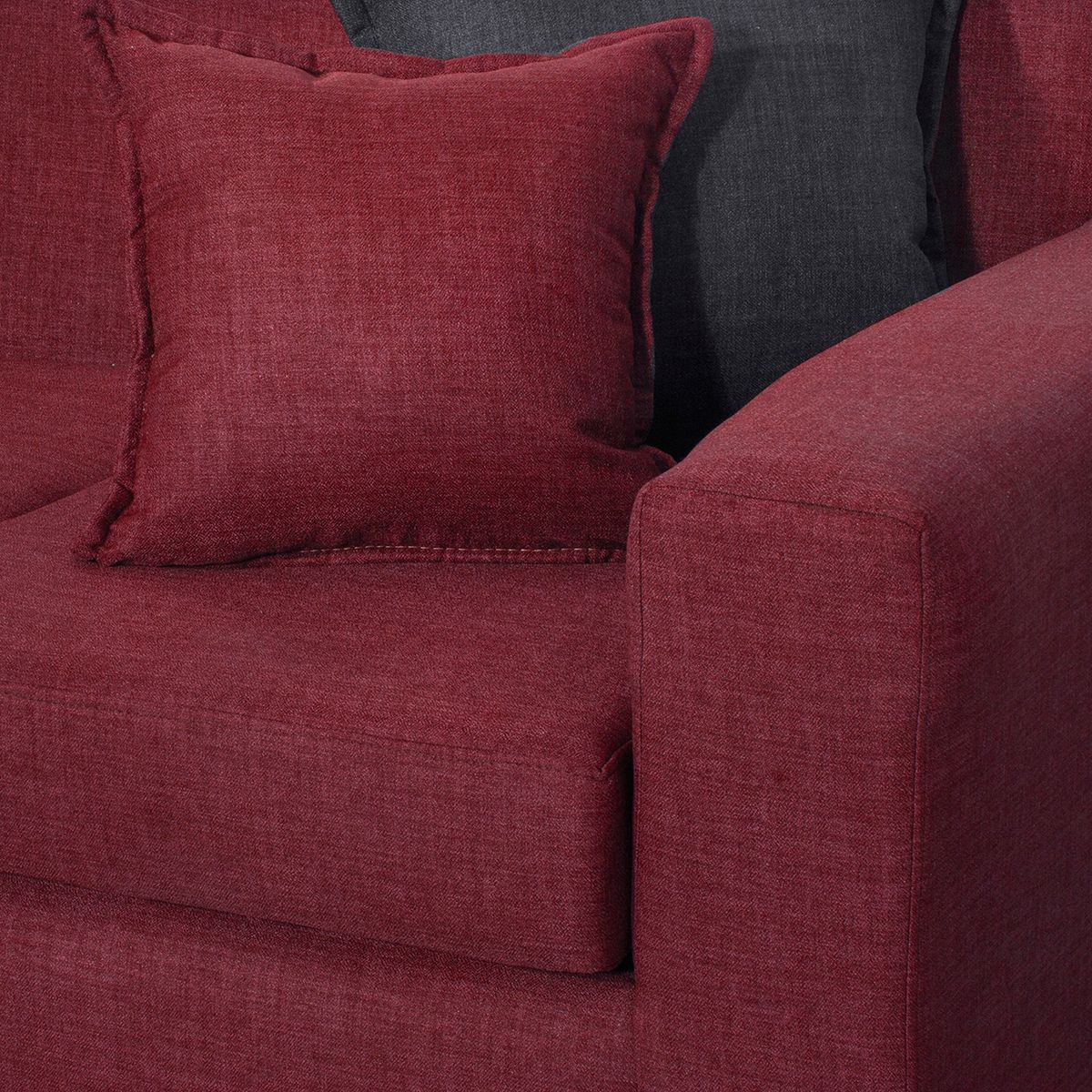 BLACK FACTORY - Sofa 3 Cuerpos Don Juan Burdeo