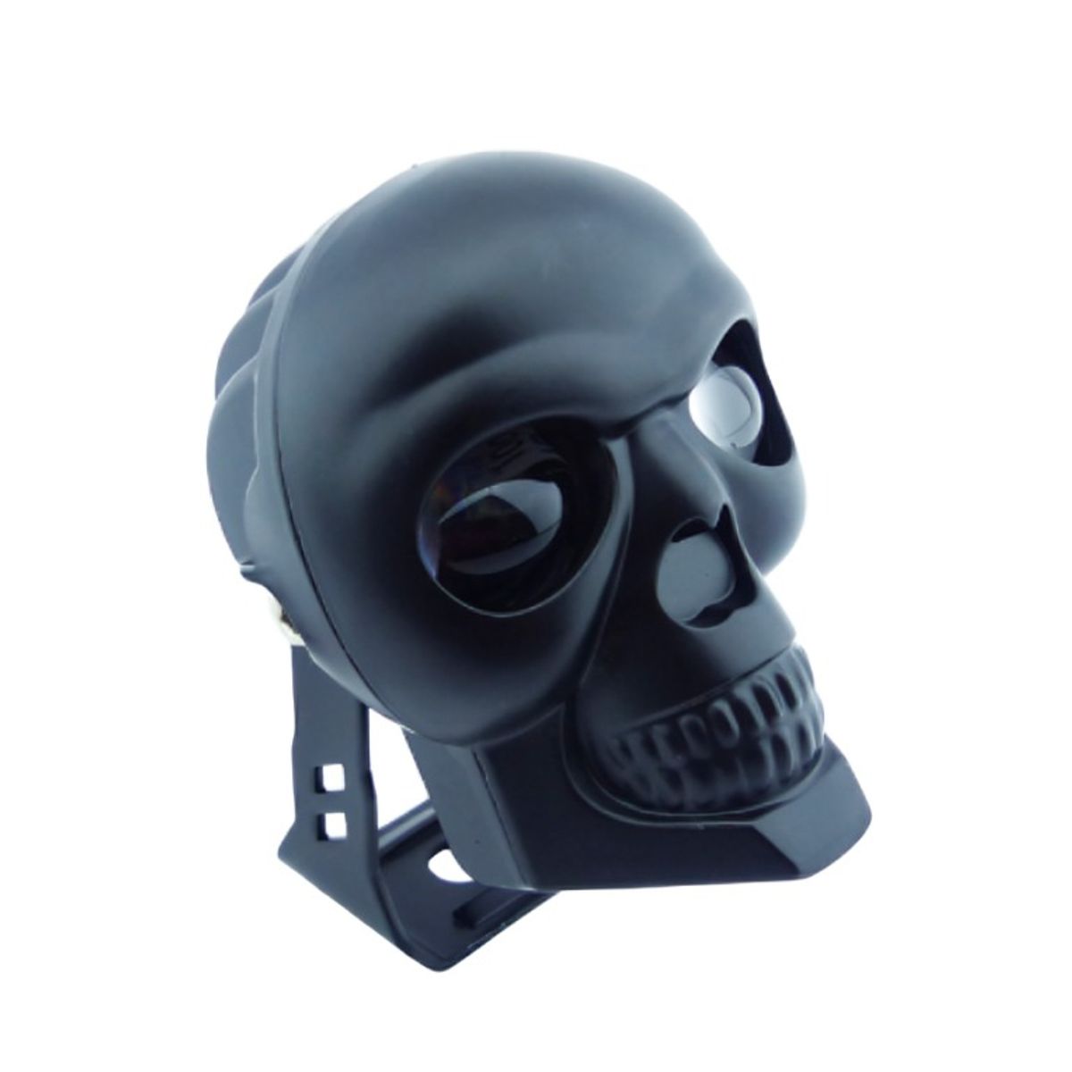 OEM - NEBLINERO LED PARA MOTO CALAVERA DUO COLOR AMBAR-BLANCO