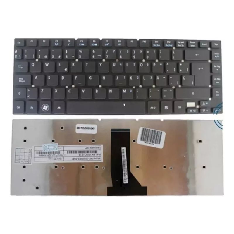 ACER - Teclado Acer Aspire 3830t Nv47h Esp Negro Mp-10k23u4-4421