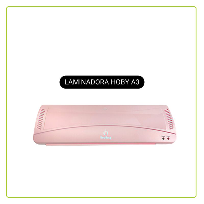 GENERICO - LAMINADORA HOBY ROSADA OB51