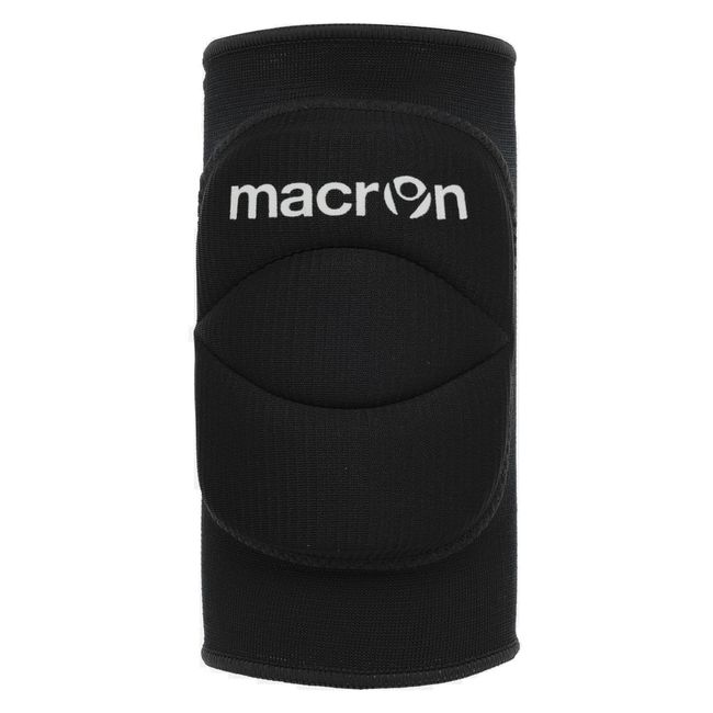 MACRON - Rodillera Voleibol Tulip Negro Par - Negro - M