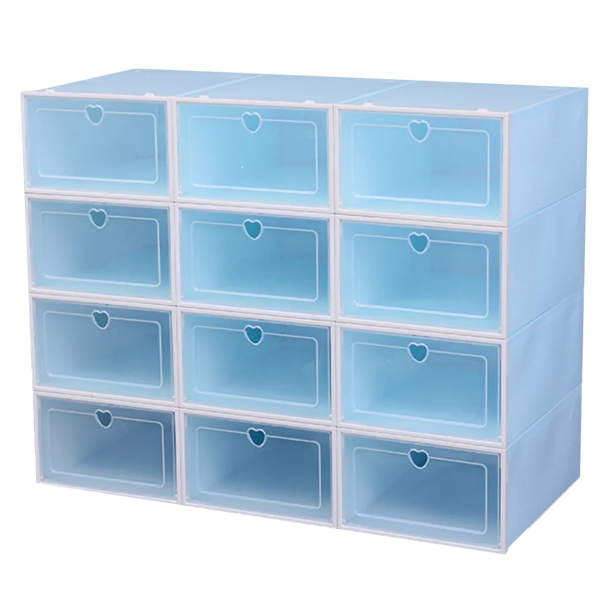 DE TODO Y MAS - Cajones Organizadores De Zapatos Pack Con 12 Unidades