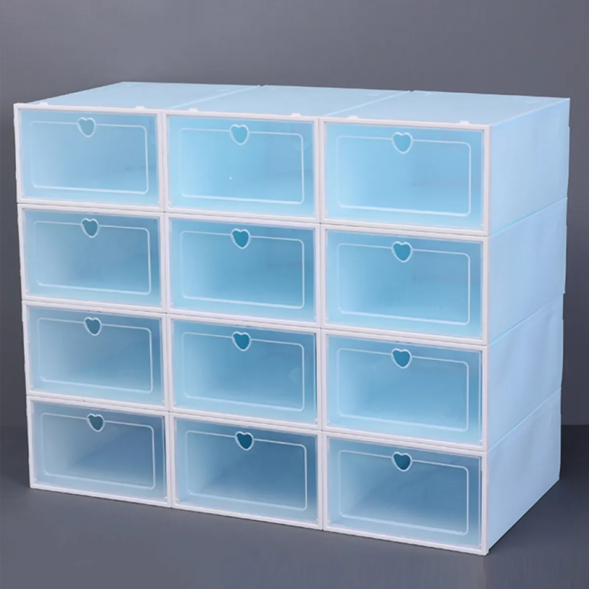 DE TODO Y MAS - Cajones Organizadores De Zapatos Pack Con 12 Unidades