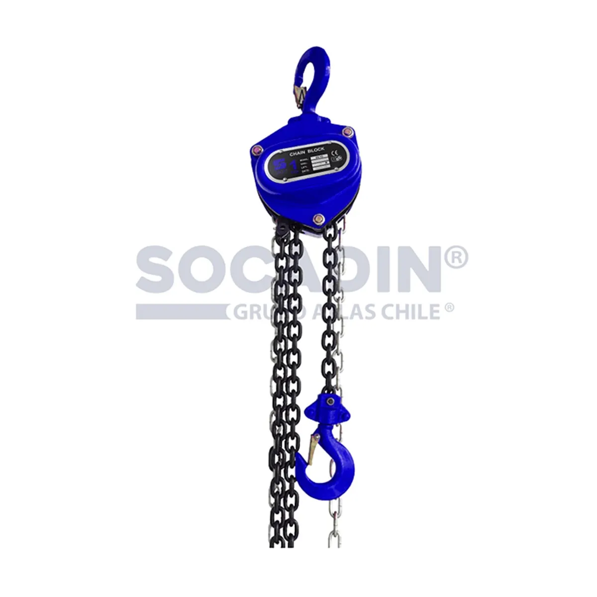 SAGA - Tecle Cadena SAGA 1 tonelada x 3 mts