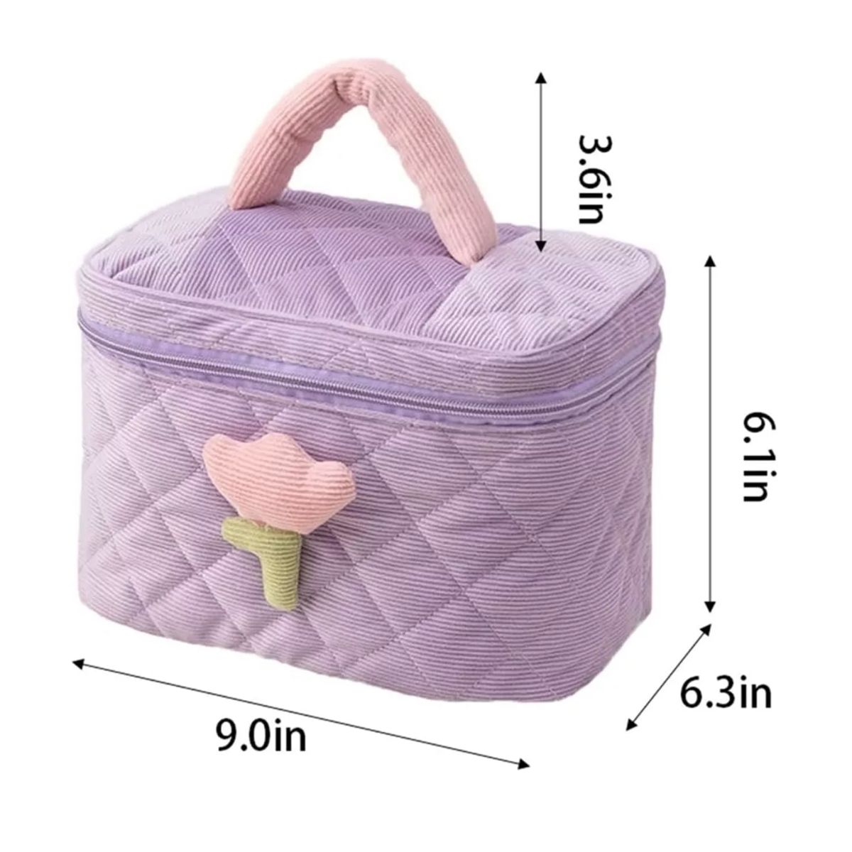 GENERICO - Neceser Organizador Kawaii Para Mujer O Niñas Color Pastel
