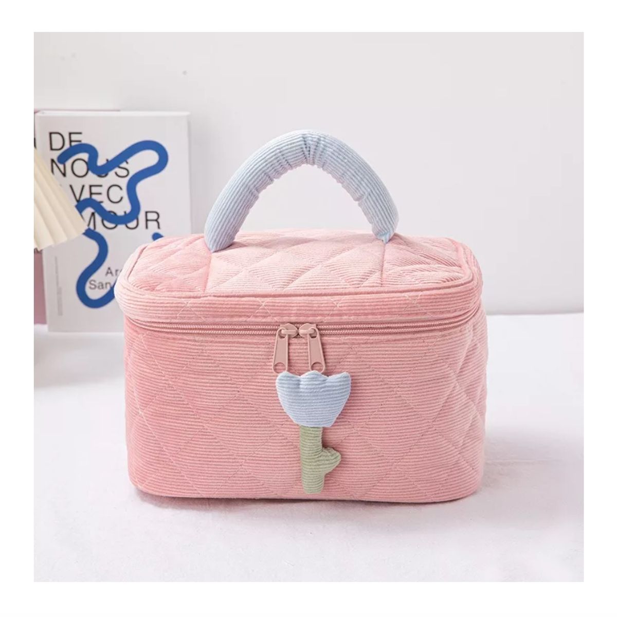 GENERICO - Neceser Organizador Kawaii Para Mujer O Niñas Color Pastel