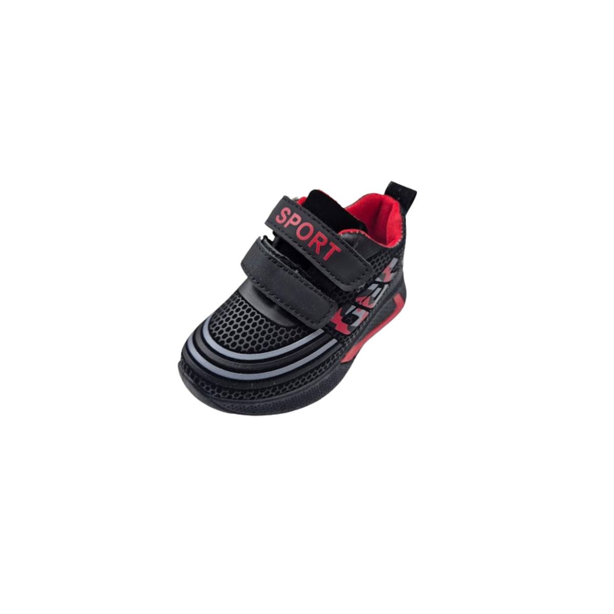 VINNYS OUTLET - Zapatilla Urbana Velcro Negro
