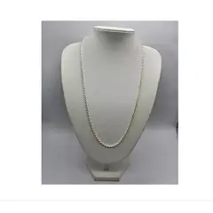GENERICO - Cadena Hombre Turbillon Plata Italiana 925 - 60 Cm