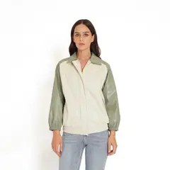 GUINDA - Chaqueta de Cuerina Savina