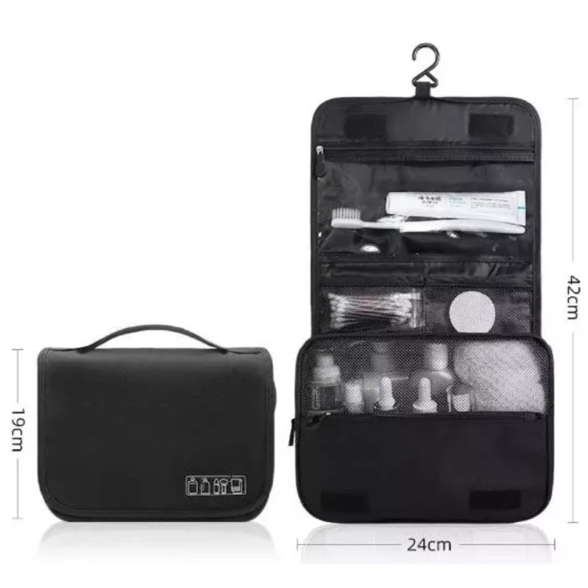 GENERICO - Bolso De Viaje Neceser Impermeable De Mano Cosmetiquero