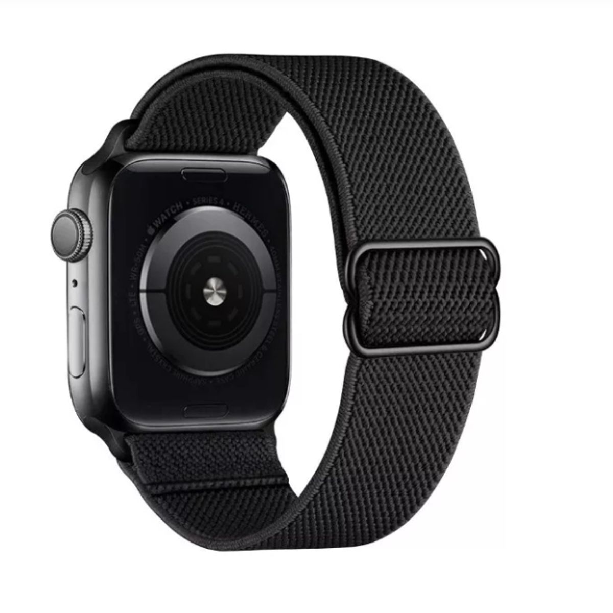 GENERICO - Correas Elastica Para Iwatch Medida Desde384041-NEGRO